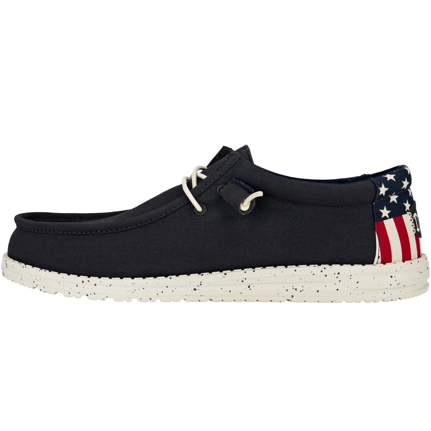 Hey Dude Wally Patriotic, Mens Shoes, Slip-on Loafers, Comfortable & Light-Weight