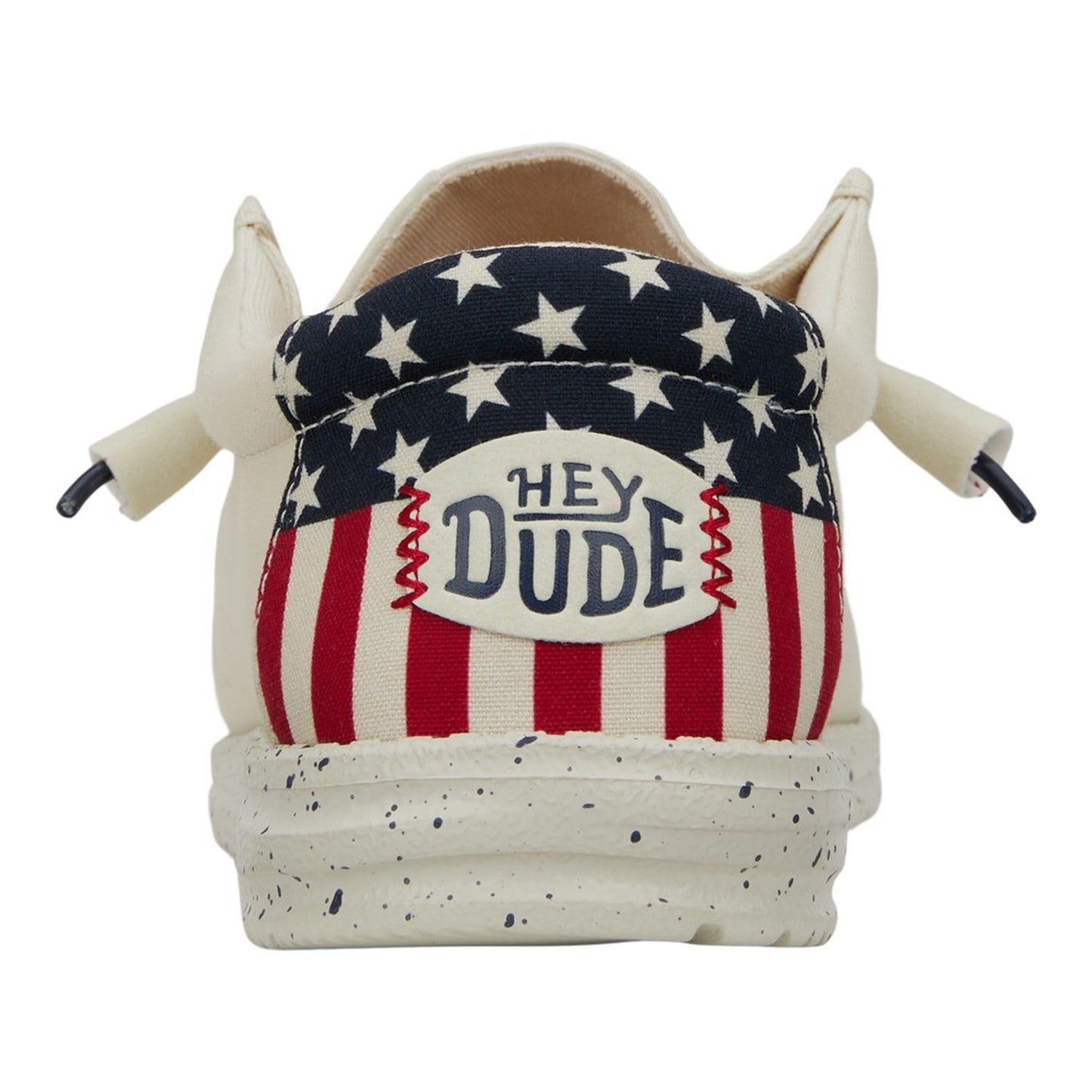 Hey Dude Wally Patriotic, Mens Shoes, Slip-on Loafers, Comfortable & Light-Weight