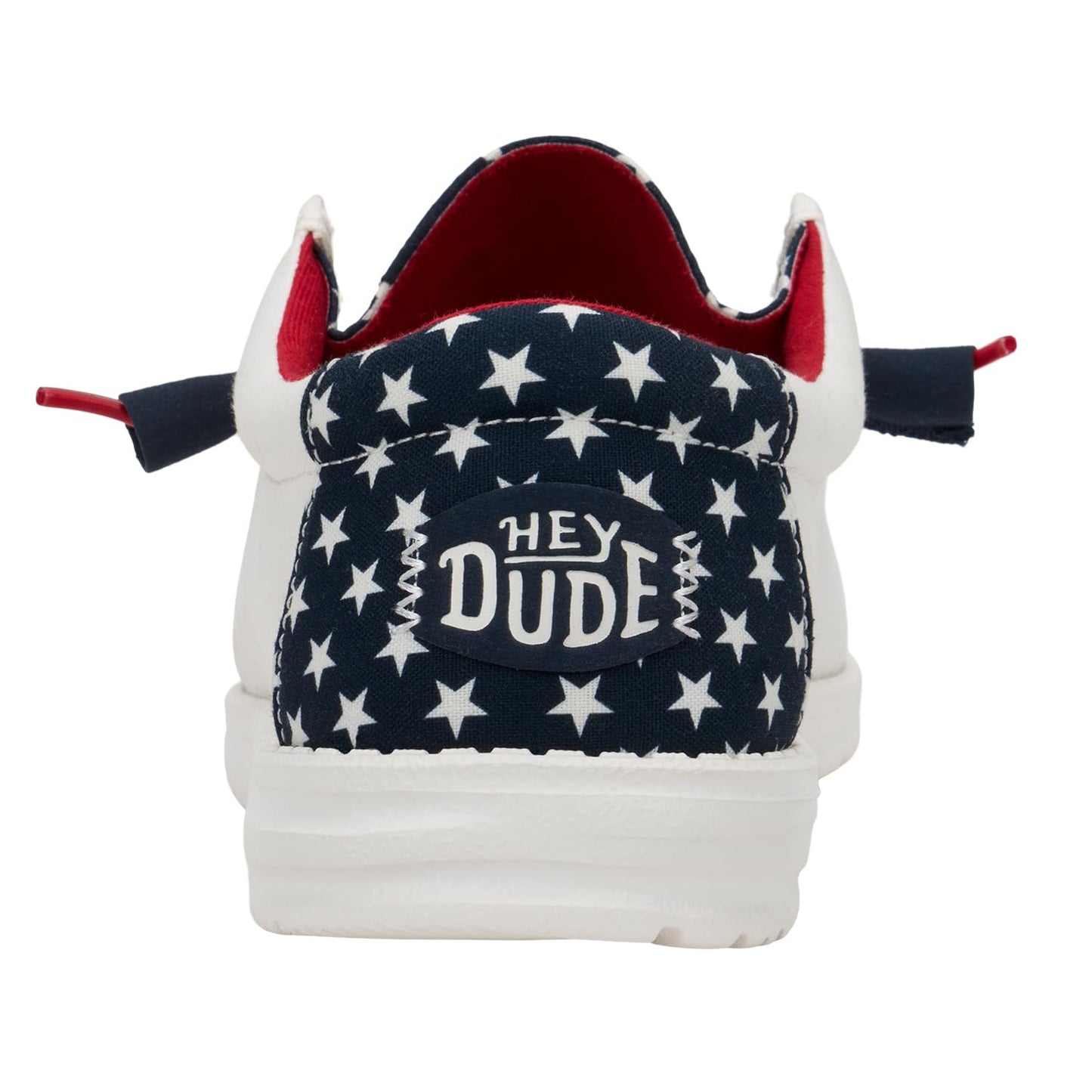 Hey Dude Wally Patriotic, Mens Shoes, Slip-on Loafers, Comfortable & Light-Weight