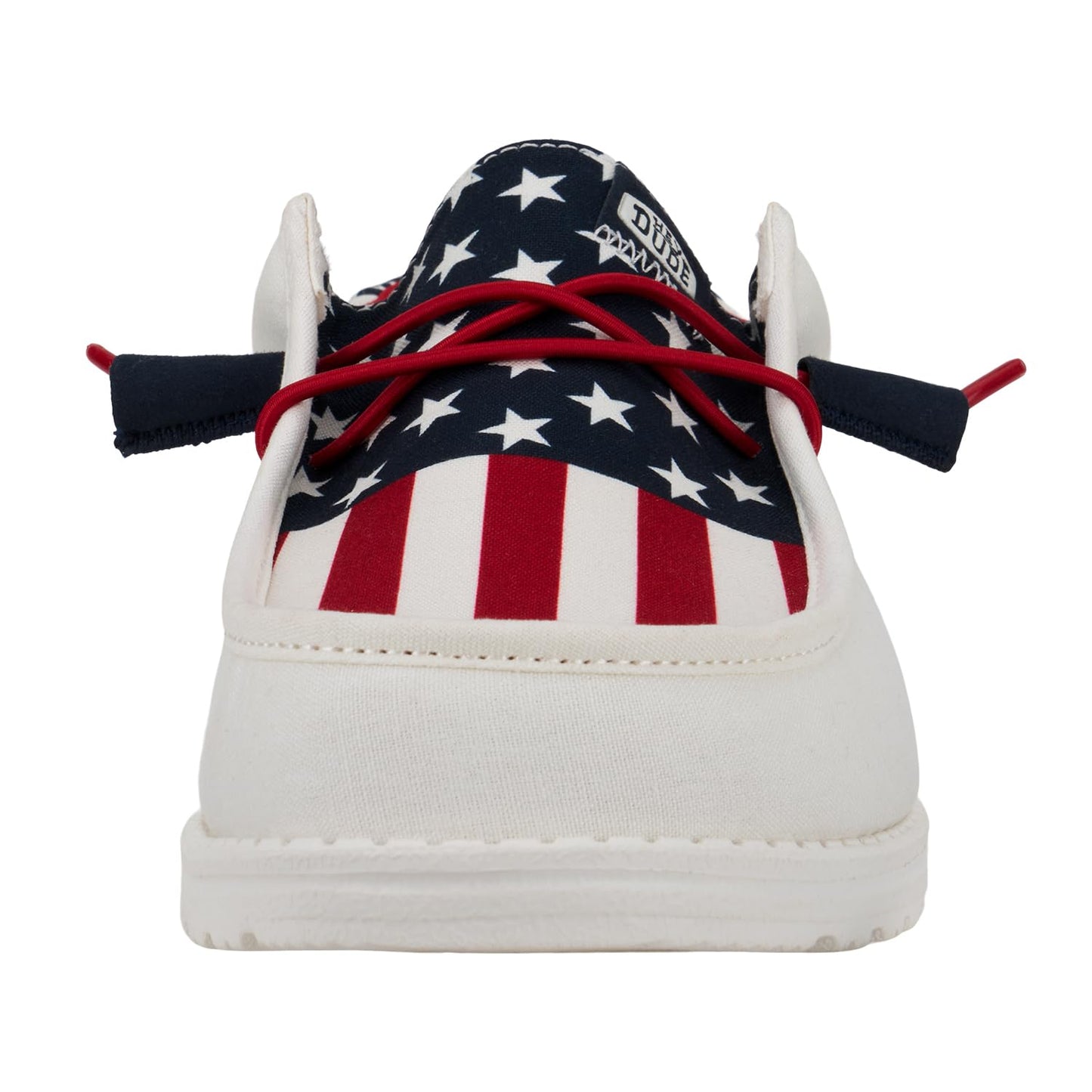 Hey Dude Wally Patriotic, Mens Shoes, Slip-on Loafers, Comfortable & Light-Weight