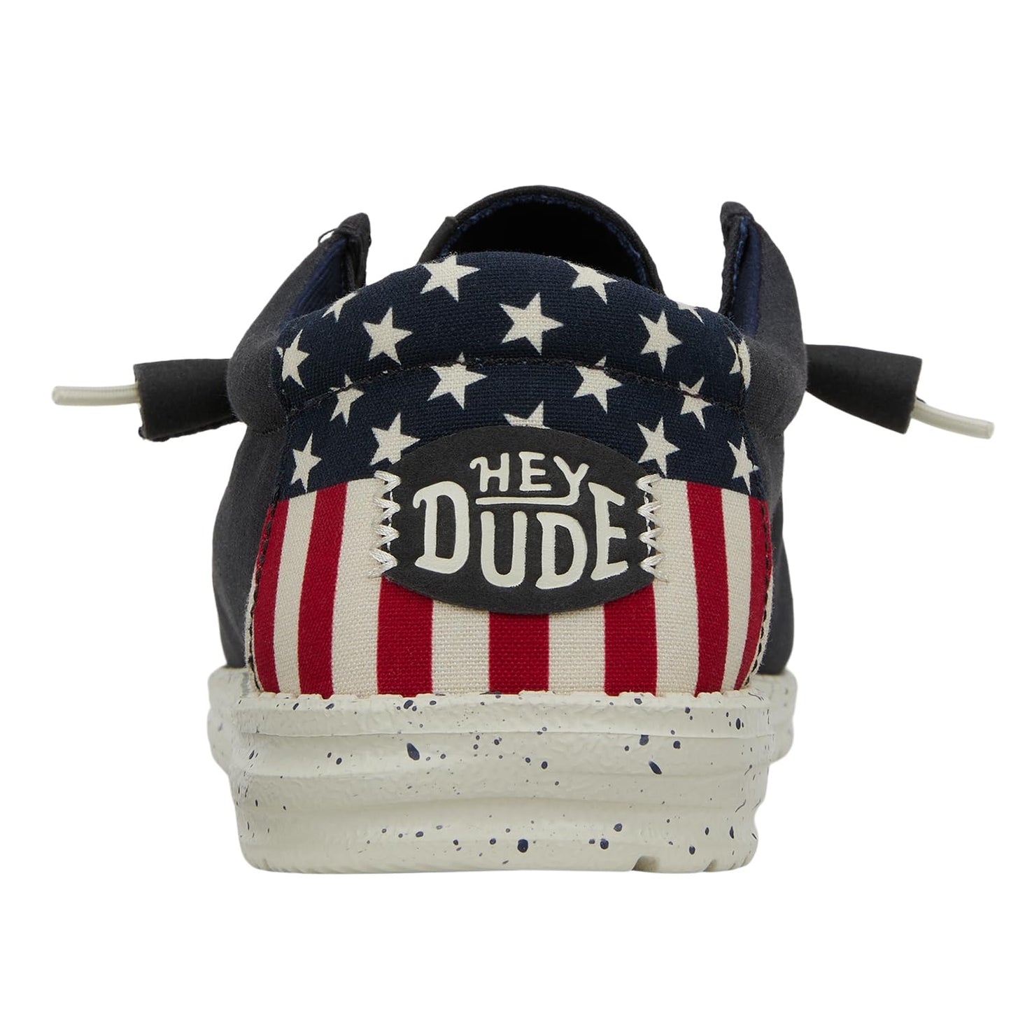Hey Dude Wally Patriotic, Mens Shoes, Slip-on Loafers, Comfortable & Light-Weight