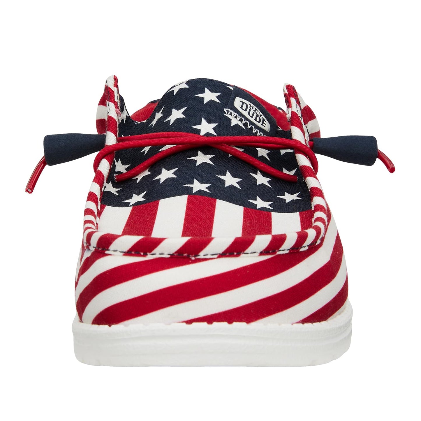 Hey Dude Wally Patriotic, Mens Shoes, Slip-on Loafers, Comfortable & Light-Weight